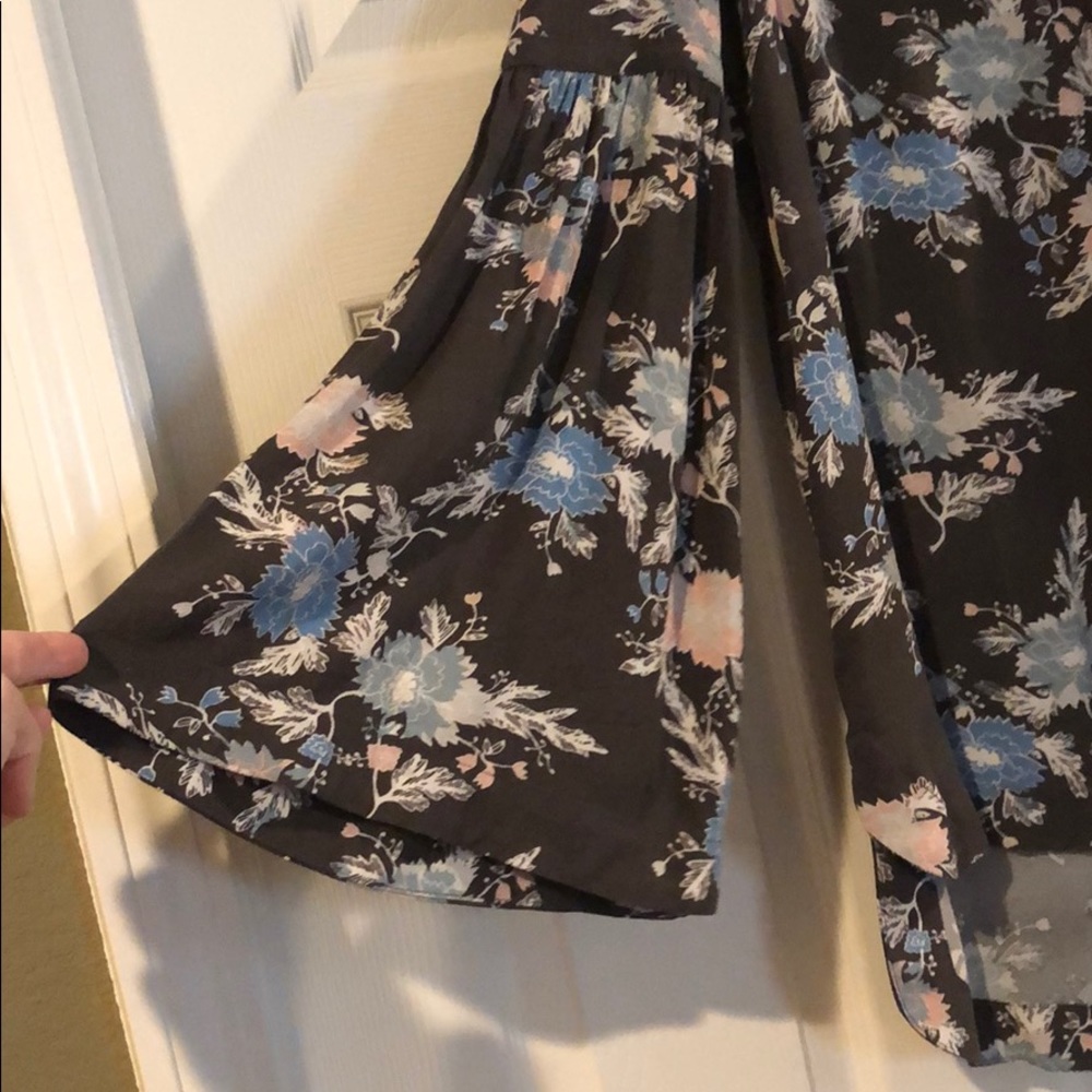 Free People Easy Girl Printed Top - Picture 2 of 8
